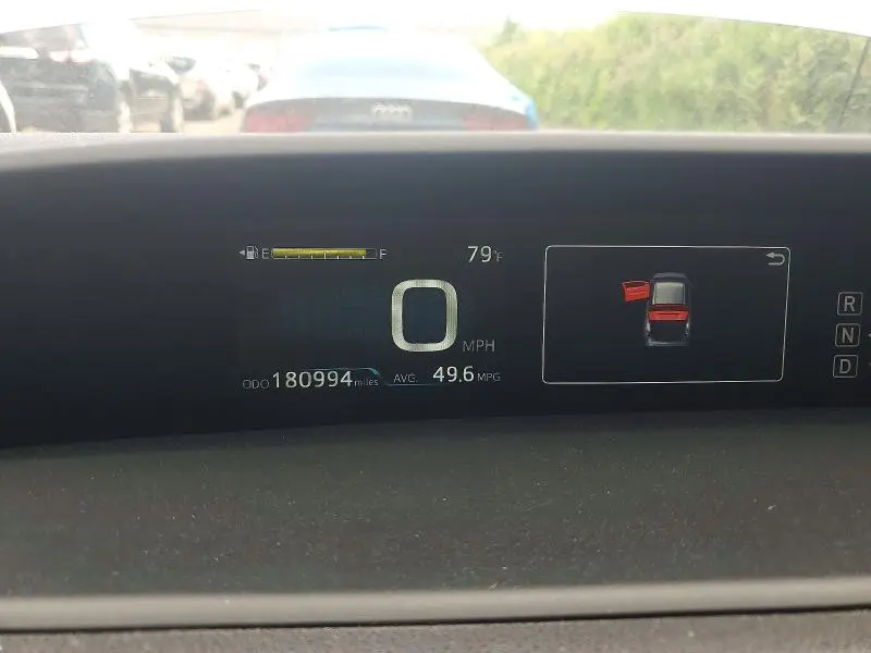 2016 TOYOTA PRIUS THREE  