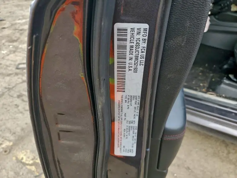 2021 DODGE DURANGO R/T  