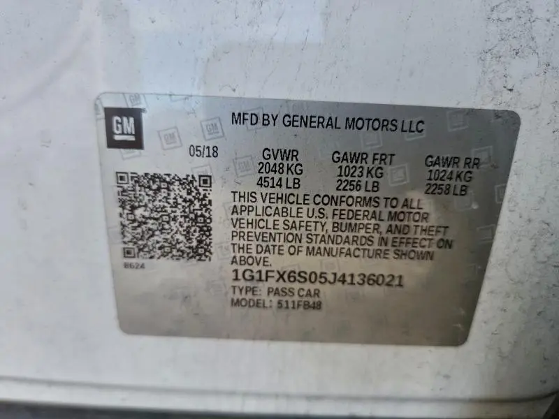 2018 CHEVROLET BOLT EV PREMIER  