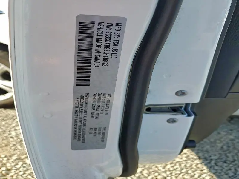 2020 DODGE CHARGER SXT  