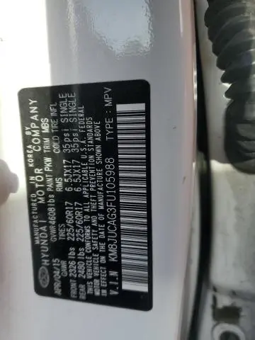 2015 HYUNDAI TUCSON LIMITED  