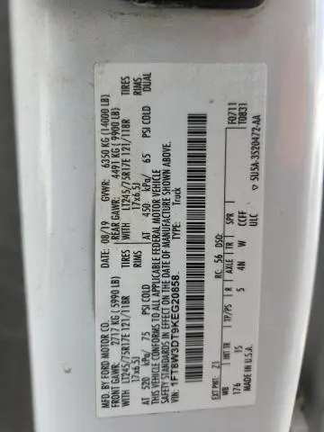 2019 FORD F350 SUPER DUTY  