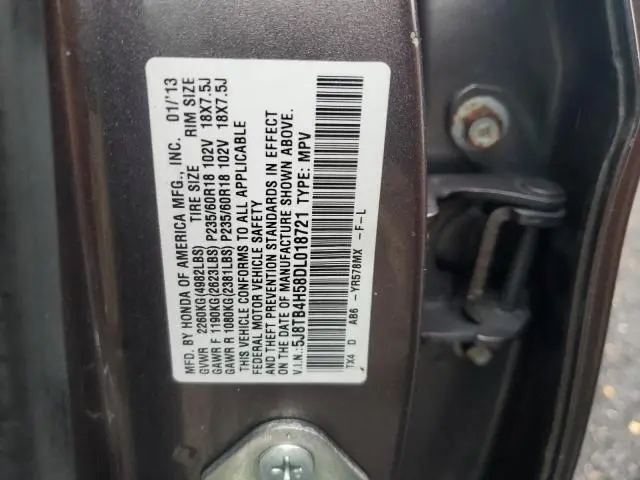 2013 ACURA RDX TECHNOLOGY  