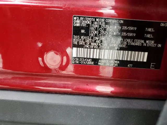 2020 TOYOTA RAV4 XLE PREMIUM