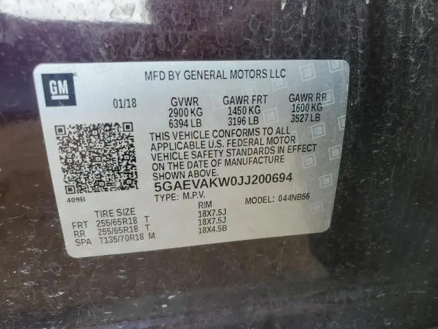 2018 BUICK ENCLAVE ESSENCE  