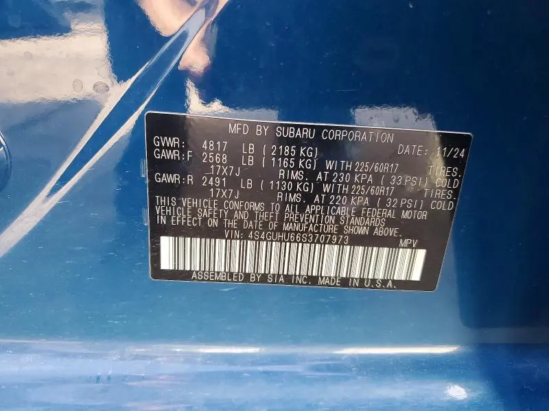 2025 SUBARU CROSSTREK WILDERNESS  