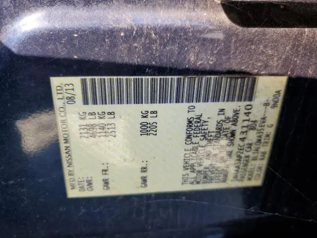 2014 NISSAN MAXIMA S  