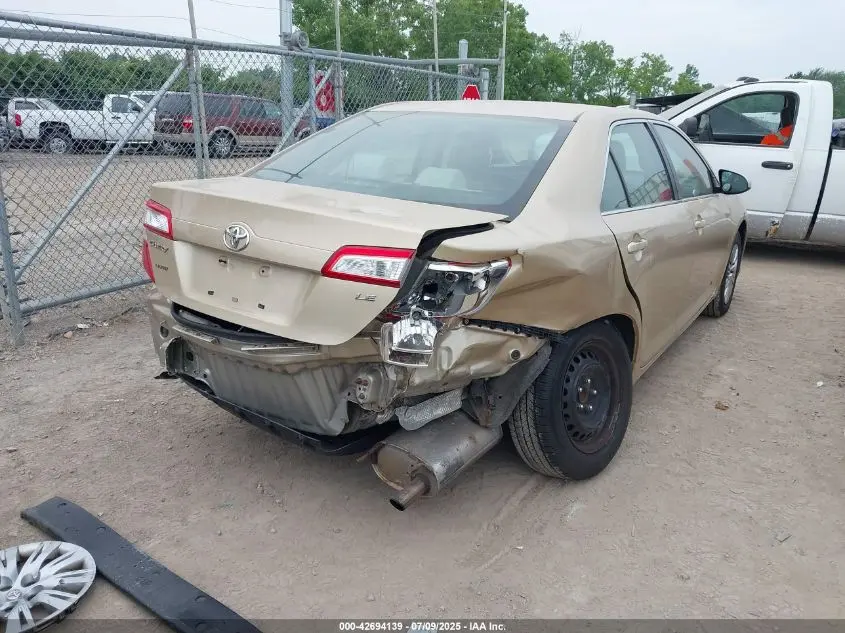 2012 TOYOTA CAMRY LE