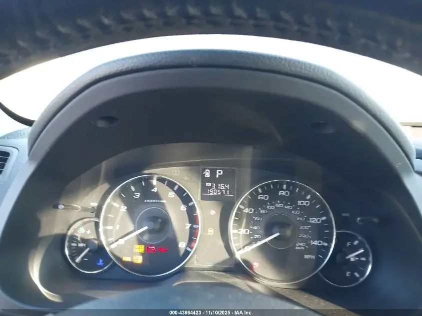 2012 SUBARU OUTBACK 2.5I PREMIUM