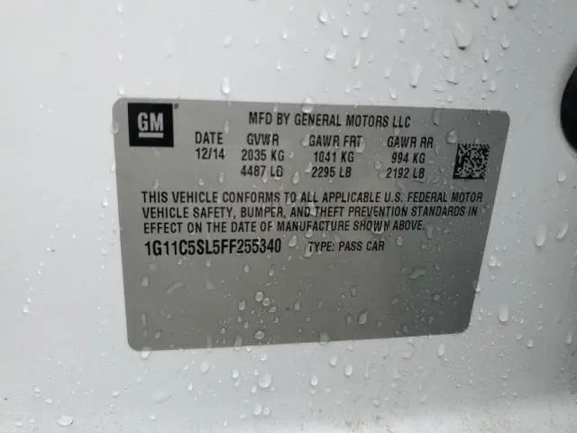 2015 CHEVROLET MALIBU 1LT  