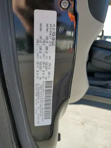 2016 CHRYSLER TOWN & COUNTRY TOURING  