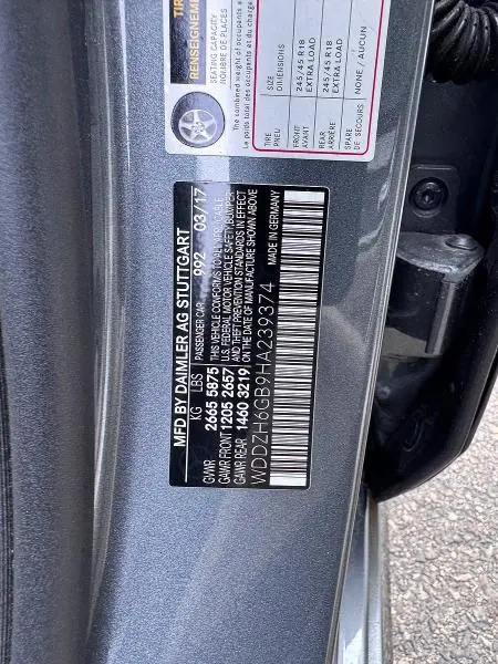 2017 MERCEDES-BENZ E 400 4MATIC  