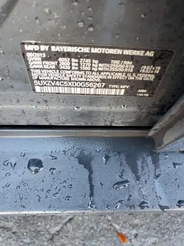 2013 BMW X5 XDRIVE35I  