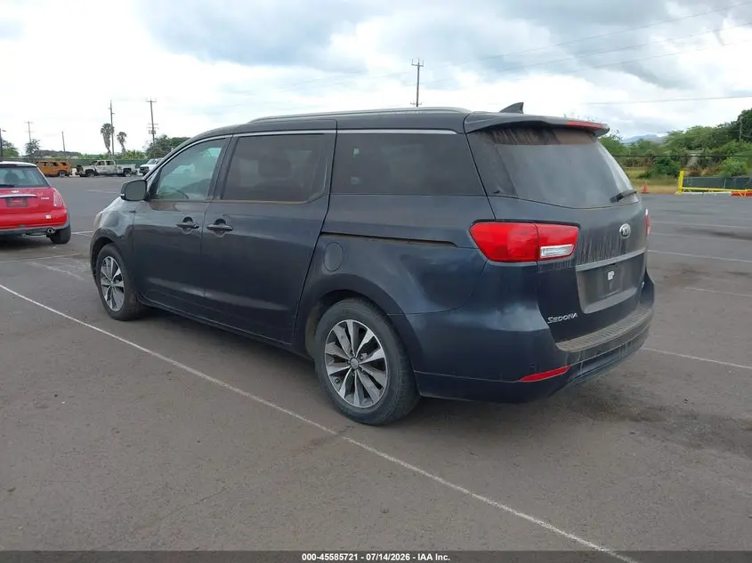 2016 KIA SEDONA SX