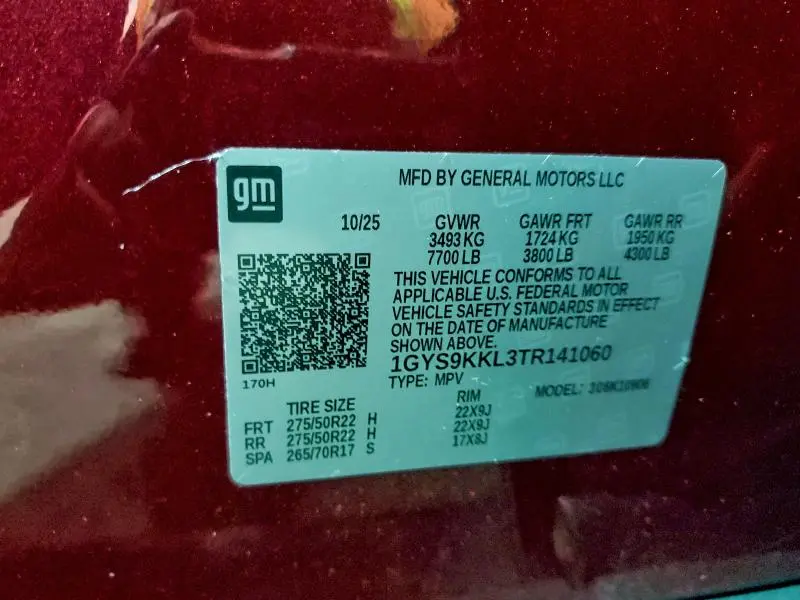 2026 CADILLAC ESCALADE ESV LUXURY  