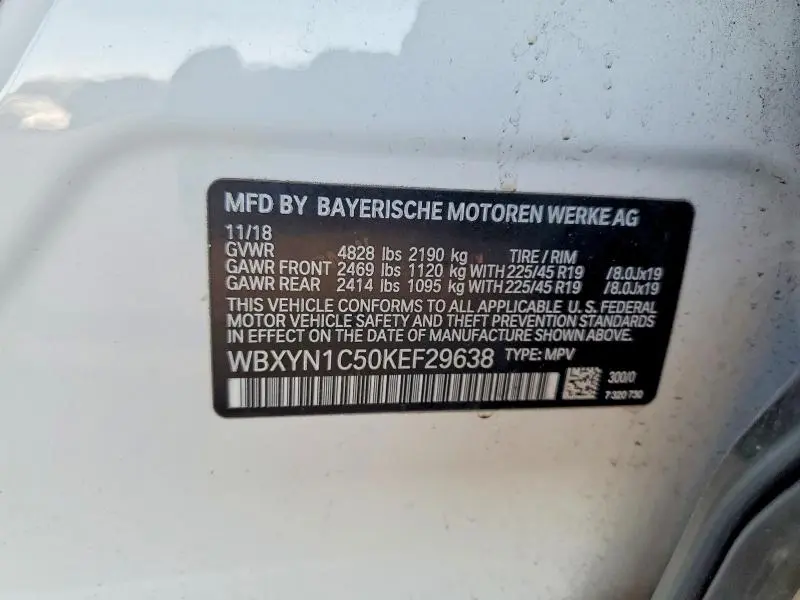 2019 BMW X2 M35I  