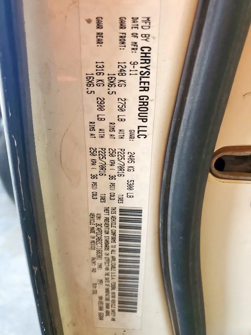 2012 DODGE JOURNEY SE  