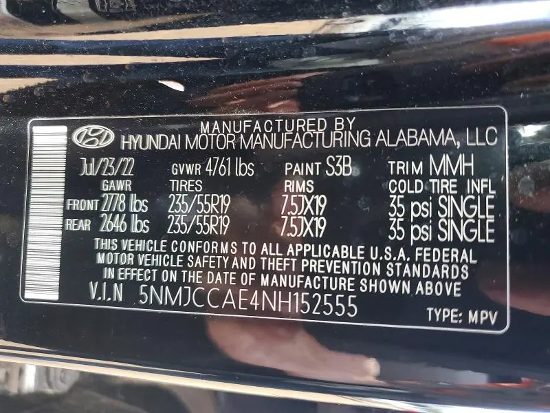 2022 HYUNDAI TUCSON SEL  