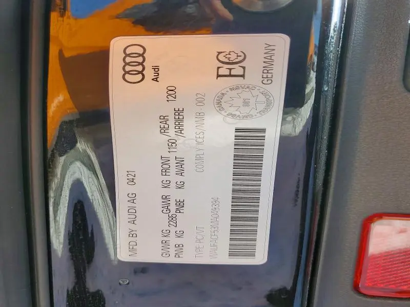 2021 AUDI A5 PREMIUM PLUS 45  