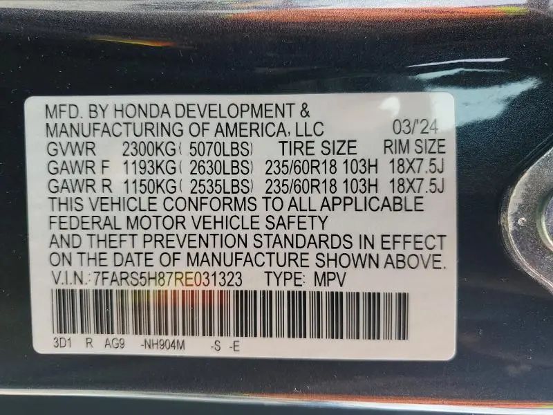 2024 HONDA CR-V SPORT-L  