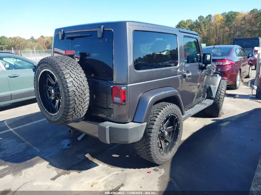 2017 JEEP WRANGLER SAHARA 4X4
