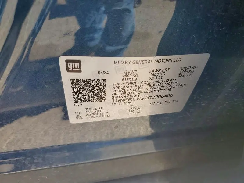 2024 CHEVROLET TRAVERSE   