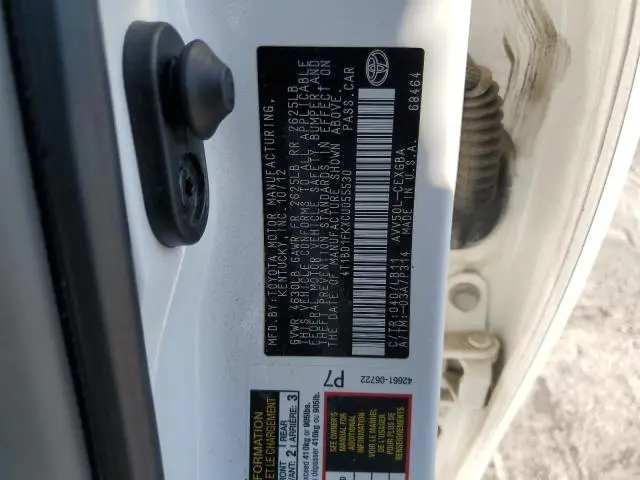 2012 TOYOTA CAMRY HYBRID  