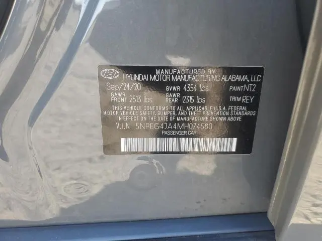 2021 HYUNDAI SONATA SE  