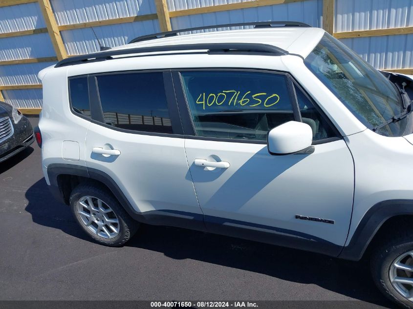 2019 JEEP RENEGADE LATITUDE 4X4