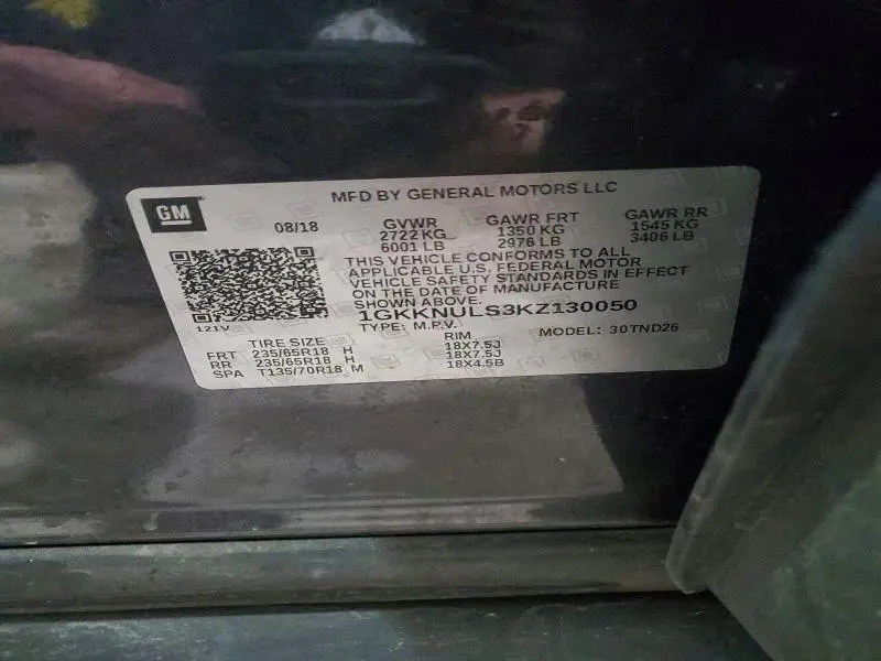 2019 GMC ACADIA SLT-1  