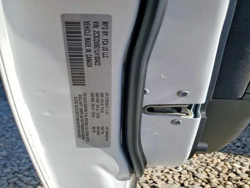 2020 DODGE CHARGER SXT  