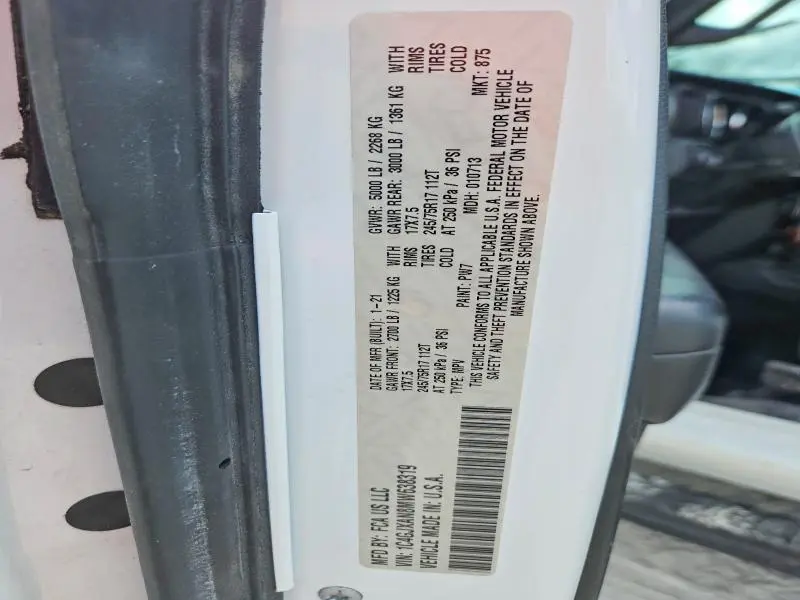 2021 JEEP WRANGLER SPORT  