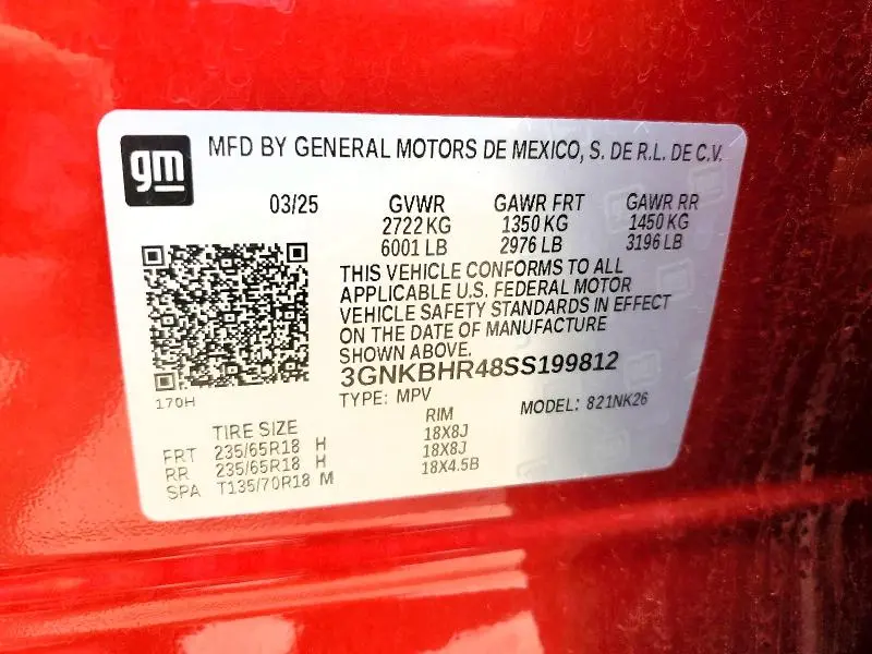 2025 CHEVROLET BLAZER 2LT  