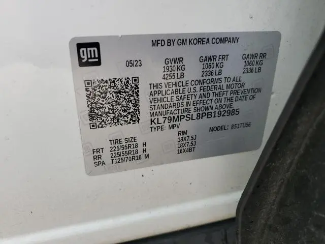 2023 CHEVROLET TRAILBLAZER LT  