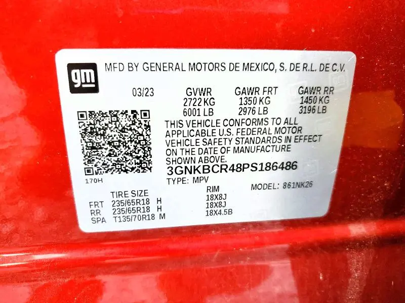 2023 CHEVROLET BLAZER 2LT  