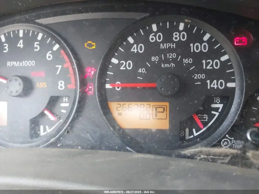 2012 NISSAN FRONTIER SV