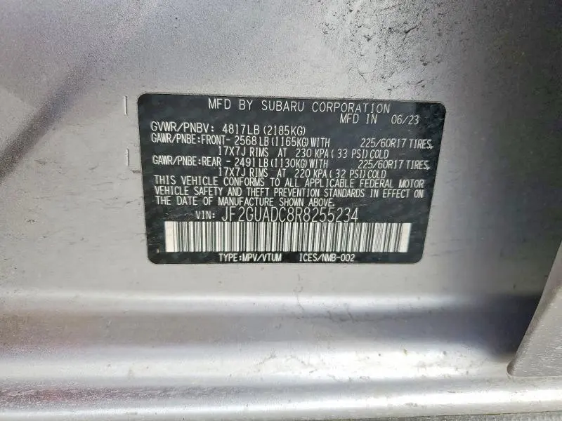 2024 SUBARU CROSSTREK PREMIUM  