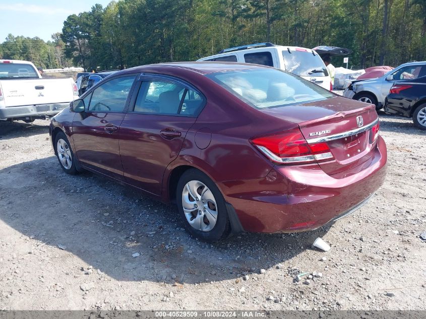 2013 HONDA CIVIC LX