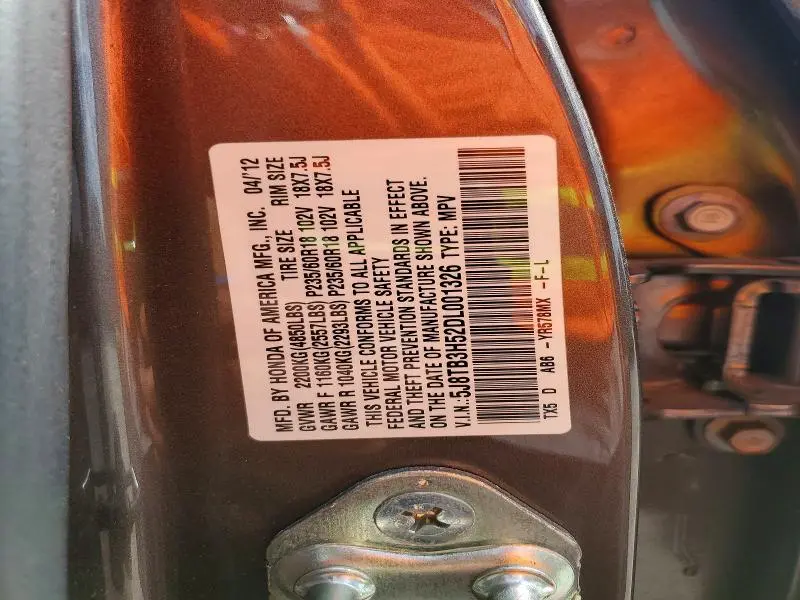 2013 ACURA RDX TECHNOLOGY  