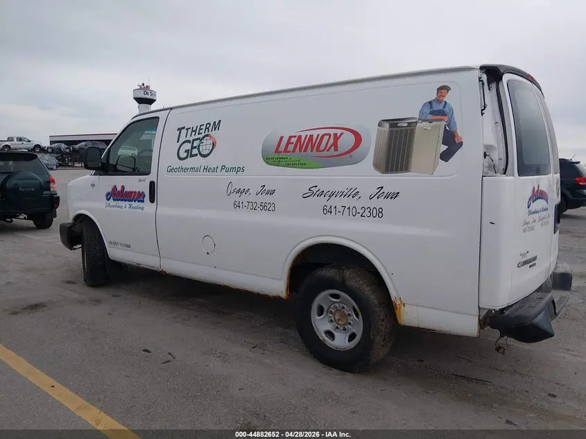 2013 CHEVROLET EXPRESS 2500 WORK VAN