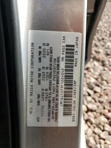 2015 MAZDA 6 SPORT  