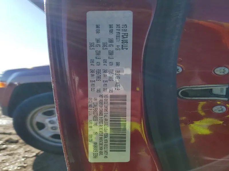 2016 JEEP PATRIOT SPORT  