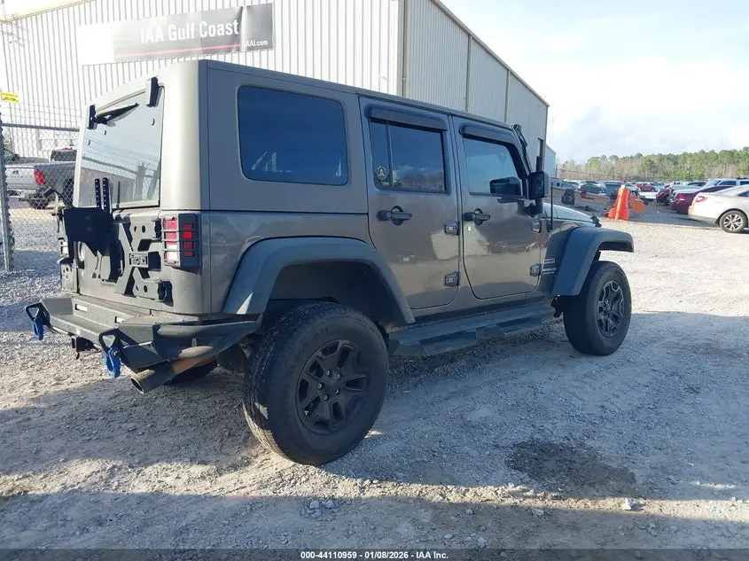 2017 JEEP WRANGLER UNLIMITED SPORT 4X4