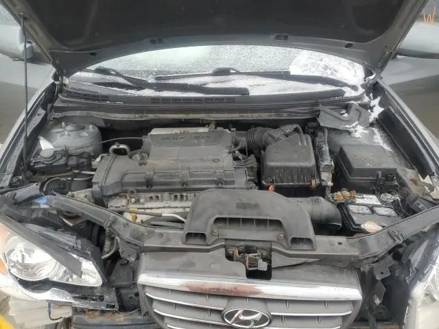 2010 HYUNDAI ELANTRA BLUE  