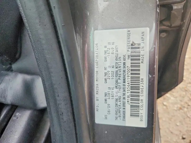 2010 MAZDA 3 S  