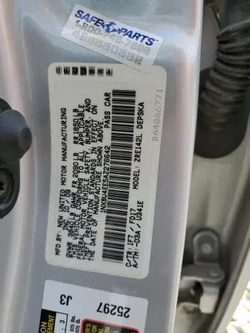 2010 TOYOTA COROLLA BASE  
