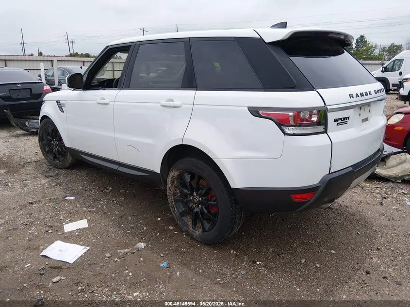 2017 LAND ROVER RANGE ROVER SPORT 5.0L V8 SUPERCHARGED/5.0L V8 SUPERCHARGED DYNAMIC