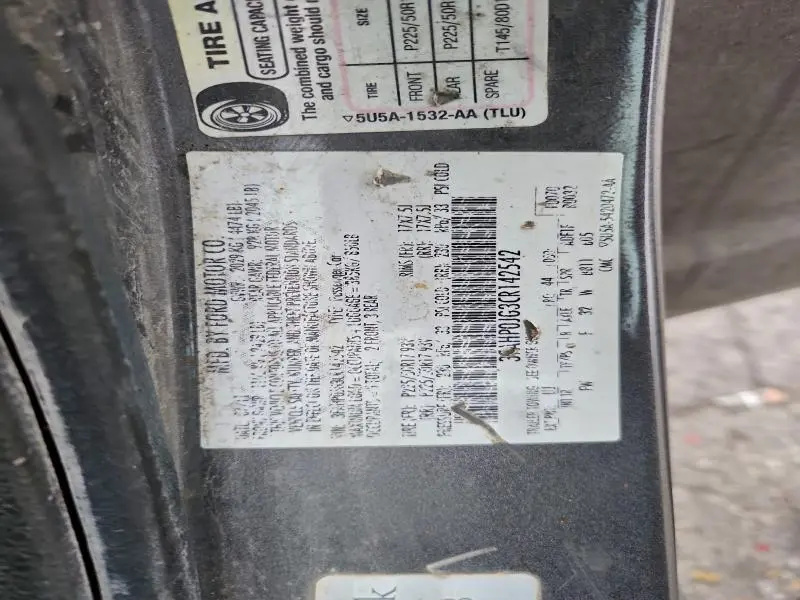 2012 FORD FUSION SEL  