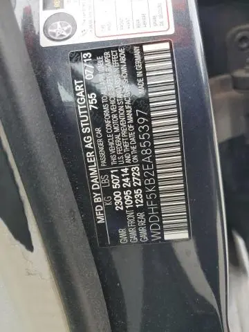 2014 MERCEDES-BENZ E 350  