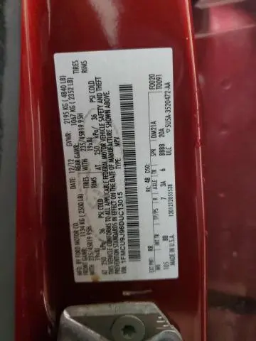 2013 FORD ESCAPE TITANIUM  